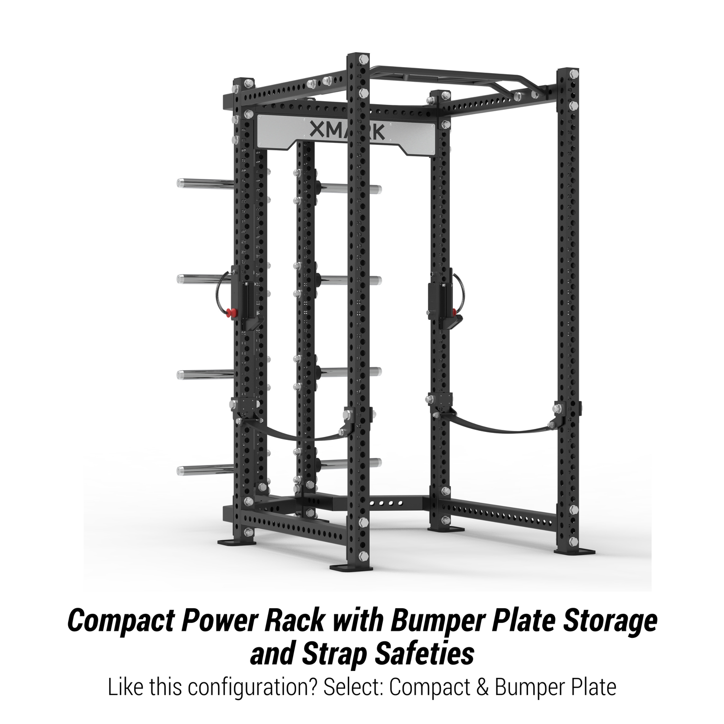 Viper Power Rack with Storage & Strap Safeties