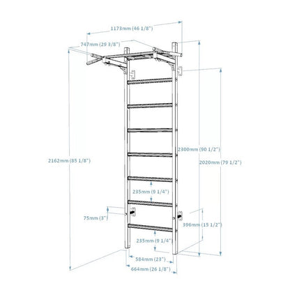 BenchK Series 2 221 Wallbars