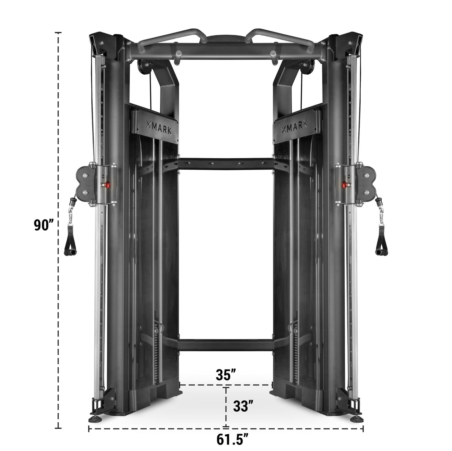 Functional Trainer With Dual 230 lb Weight Stacks