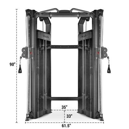 Functional Trainer With Dual 230 lb Weight Stacks