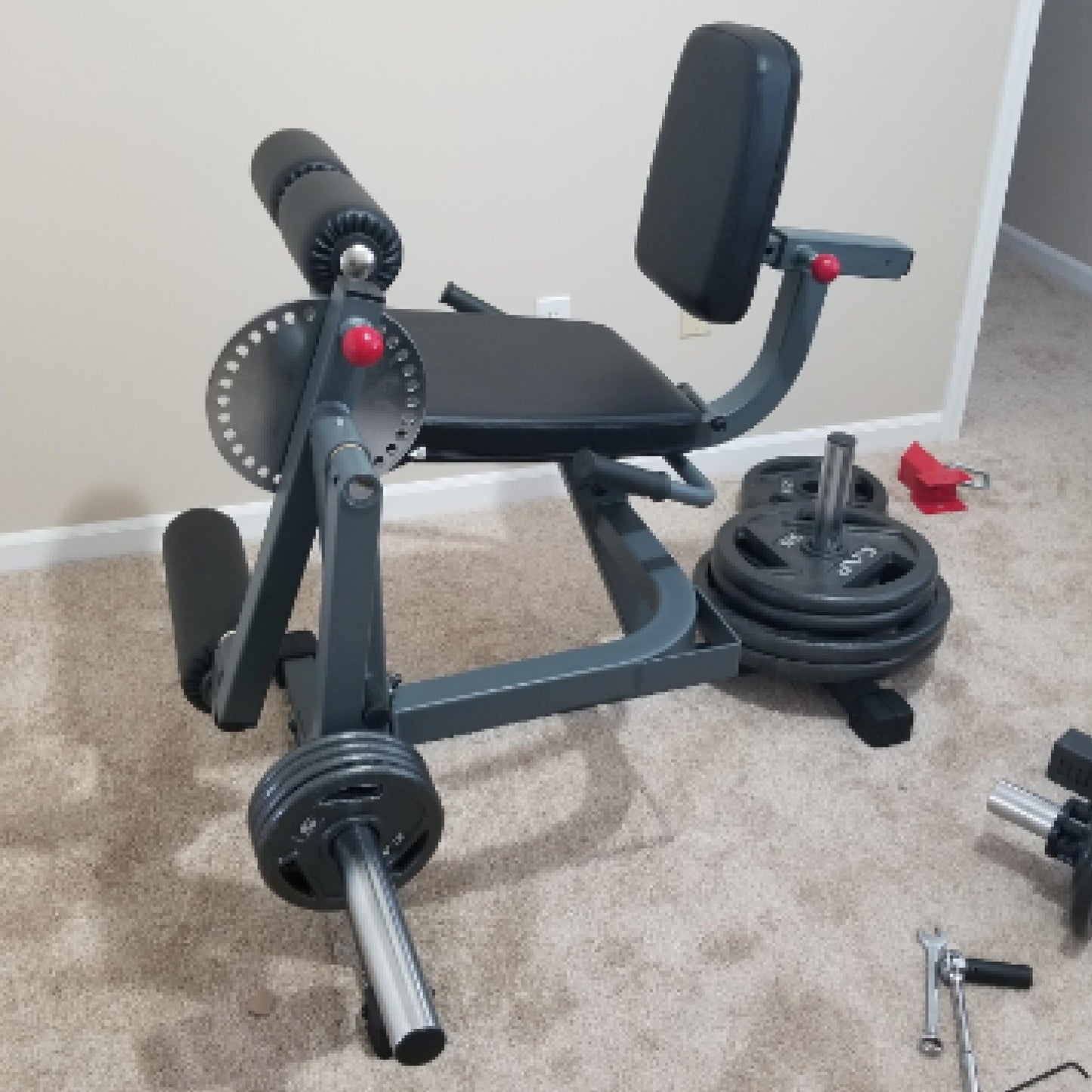 Rotary Leg Extension Curl Machine
