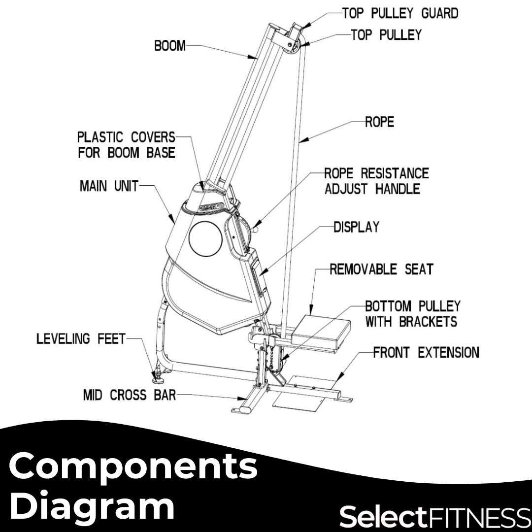 Marpo VLT Compact Rope Trainer Machine